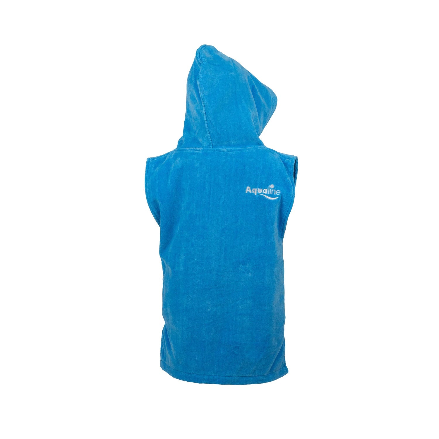 Toddlers Hooded Towel Poncho - Aqualine AU