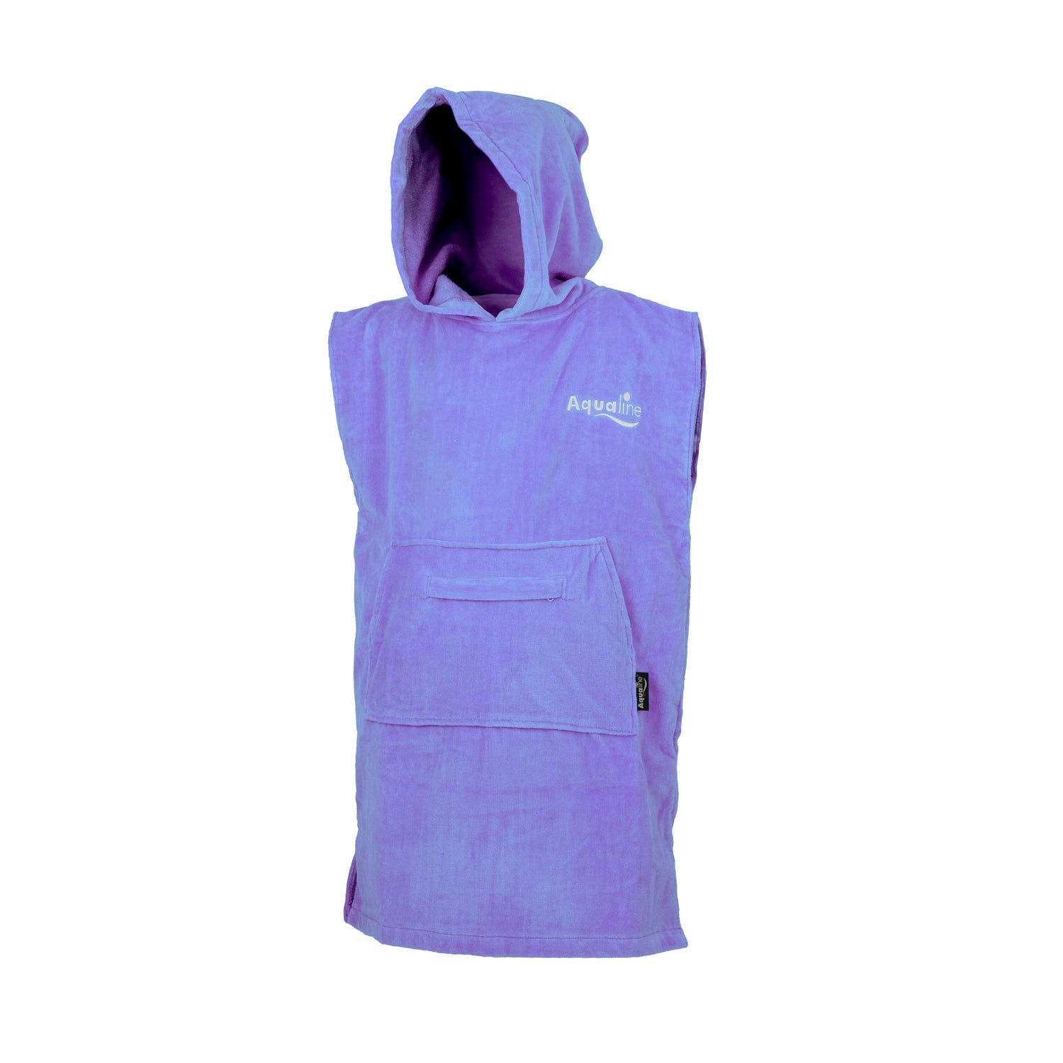 Kids Hooded Towel Poncho - Aqualine AU