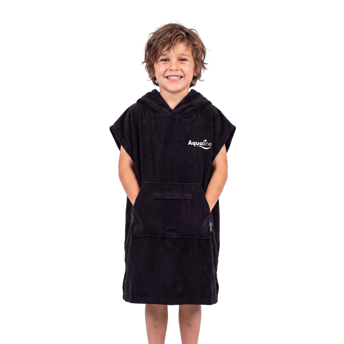 Kids Hooded Towel Poncho
